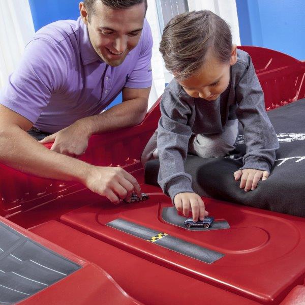 Corvette® Toddler to Twin Bed with Lights™